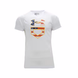 , XL) UNDER ARMOUR Dri-Fit Mens T Shirts Quick Dry Sport - White (Logo