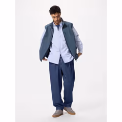 Uniqlo Japan Cotton Relaxed Ankle Pants - 68 BLUE/L