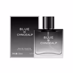 Gefiria Azure Cologne for Men Long Lasting Eau de Parfum Fresh Manly Marine Fragrance - DXR141 blue gray