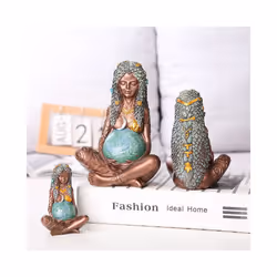 Mother Earth statue resin crafts ornaments Mother Earth art goddess statue decoration - Large
