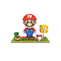Mario Figure Sale | Blocks Mario Building Action | Compatible - BOx, JM- 3453