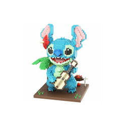 Model Building Blocks Stitch | Mini Building Block Stitch | Cute Diamond - No Box, Guita Stitch
