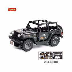 Army Mini Building Blocks Toys | Army Jeep Building Blocks |  Bricks Soldiers - Military Vehicle 3