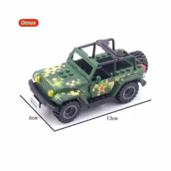 Army Mini Building Blocks Toys | Army Jeep Building Blocks |  Bricks Soldiers - Military Vehicle 3