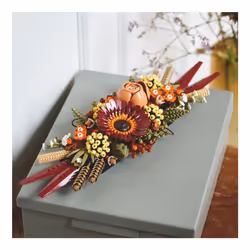 2023 NEW ICONS 10314 Dried Flower Centerpiece Wildflower Bouquet Building - 939pcs