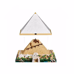 In Stock Classic The Great Pyramid of Giza Model Building Block Set Compatible - Blocks