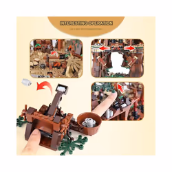 The Ewok Village 1990pcs Building Blocks Bricks Model Toys Kid Birthday - Paper manual No box