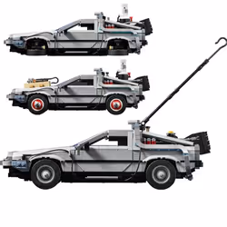 Back Future Delorean Time Machine Set 10300 | Back Future Delorean - 1872pcs no box