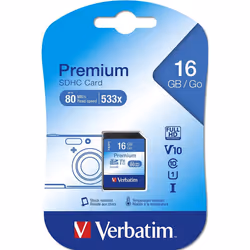 Verbatim 43962 16GB SecureDigital Class 10 SDHC Card