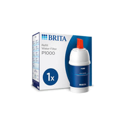 BRITA P1000 replacement filter cartridge for BRITA filter taps - 1 Pack - reduces chlorine, limescale and impurities