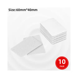 5pcs/10pcs Car Carpet Tape Self Adhesive Fastener Sticker for Chevrolet - White 10 pieces