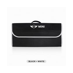 Car Trunk Storage Bag Organizer Sundries Stowing Tidying Box For MINI - D-Black