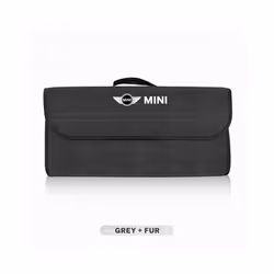 Car Trunk Storage Bag Organizer Sundries Stowing Tidying Box For MINI - D-Dark Grey