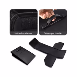 Car Trunk Storage Bag Leather Camping Box Collapsible For Lexus IS300h - A-S