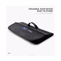 Car Trunk Storage Bag Organizer Sundries Stowing Tidying Box For Ford - Black