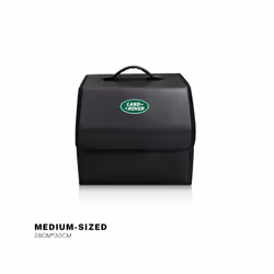 Car Trunk Storage Bag Leather Camping Box Collapsible For Land Rover Range - A-S