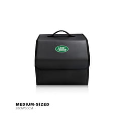 Car Trunk Storage Bag Leather Camping Box Collapsible For Land Rover Range - A-S