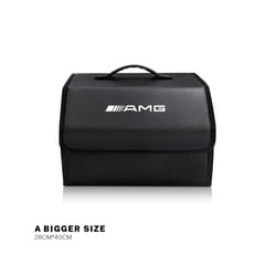 Car Leather Organizer Bag Foldable Trip Storage Box For Mercedes Benz - A-L
