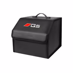 Car Foldable Storage Box Trip Camping Leather Bag For Audi Quattro A1 - For Q5