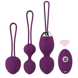 Vaginal Ball Tightening Exercise Kegel Ball 10 Speeds Vibrating Egg Silicone Benwa Sall G-spot Vibrator Erotic Female Sex Toys - YF-E043-42-V