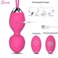 Vaginal Ball Tightening Exercise Kegel Ball 10 Speeds Vibrating Egg Silicone Benwa Sall G-spot Vibrator Erotic Female Sex Toys - YF-E043-42-R