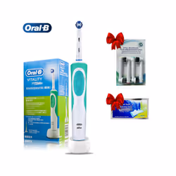 Oral B D12 Electric Toothbrush 2D Vitality Rechargeable Tooth Brush 1 - green