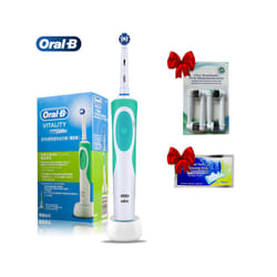 Oral B D12 Electric Toothbrush 2D Vitality Rechargeable Tooth Brush 1 - green
