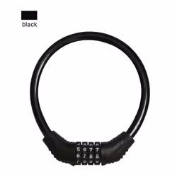 Bicycle Lock Anti-theft Motorcycle Helmet Code Lock Telescopic Steel Cable Electric Bike Combination Padlock Bike Accessories ...