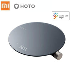 New Xiaomi HOTO Smart Kitchen Scale Bluetooth APP Electronic Escamas Mini Mechanical Food Weighing Measuring LED Digital Display - black