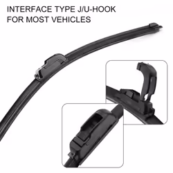 For Nissan Micra K12 2002-2005 Front Rear Wiper Blades Brushes Cutter Accessories J Hook 2002 2003 2004 2005