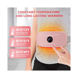 Menstrual Relief Pad Abdominal Warming Belly Warmer Period Belt Menstrual Colics Electric Thermal Strap Uterus Heat Massage