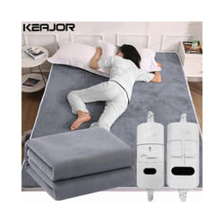 Electric Blanket 220V Thicker Automatic Thermostat Electric Heating Blanket Body Warmer Thermal Mattress for Room Blanket heate - EU, 70x150cm Lattice