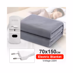220V EU Electric Blanket Thicker Heaters 70*150cm Home Bed Sheet Thermal Mat Heating Mattress Winter Thermostat Body Warmer P ...