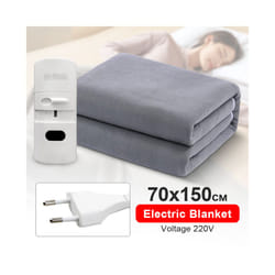 220V EU Electric Blanket Thicker Heaters 70*150cm Home Bed Sheet Thermal Mat Heating Mattress Winter Thermostat Body Warmer Pads