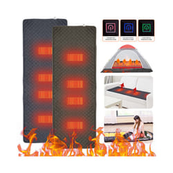 5V Type-C USB Electric Heating Pad Winter Sleeping Electric Blanket Heated Sheet 3-Level for Indoor Outdoor Camping Electric Mat