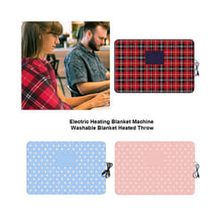 Electric Heated Blanket Machine Washable Warm Heating Blanket USB Recharging Heated Blankets With Pockets For Sofa Car Bedroom