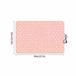 Electric Heated Blanket Machine Washable Warm Heating Blanket USB Recharging Heated Blankets With Pockets For Sofa Car Bedroom