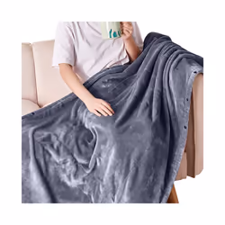 USB Plug Warm Shawl Blanket Coral Velvet Warm Blanket Electric Blanket Temperature Control Heating Blanket Autumn and Winter
