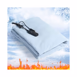 12V Car Electric Heating Blanket 2 Gears Adjustable Comfortable Soft Fleece Electric Heating Pad Winter Warm Mat for Home Office