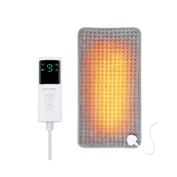 58*29CM Electric Heating Blanket Heated Mat Electro Sheet Pad for Bed Sofa Warm Winter Thermal Blankets Warmer Home Use - us, Dark Grey