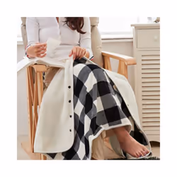 USB Electric Blanket Mink Velvet Multifunctional Warm Carpet Electric Mattress Timer Function Home Office Back Knee Warmer