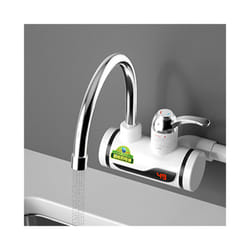 Electric Instant Water Heater Faucet 3000W Hot Cold Mixer Tap Temperature Display Tankless Water Heater For Kitchen Bathroom
