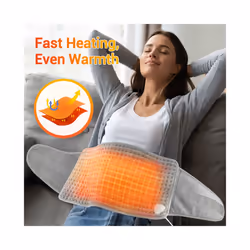 Electric Heating Pad Back Heating Support Belt Warm Blanket Office Home Temperature Control Waist Belt Warming Hand Leg Abdomen - CHINA, EU PLug