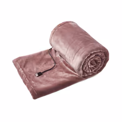 USB Electric Heating Blanket Shawl Soft Coral Velvet Heated Blankets 3 Level Adjustable Winter Electric Warm Mat for Home Office