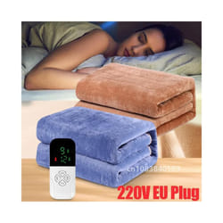 220V Electric Blanket Sheet Intelligent Control Thicken Security Electric Heating Thermostat Blanket Body Warm Electric Mattress