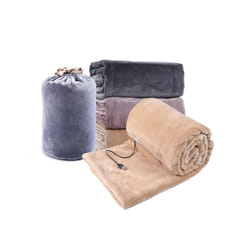 Portable Usb Electric Camping Thermal Blanket Winter Warm Tourist Tent Blanket 5V Safety Wearable Quilt Outdoor Mat for Sleep