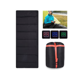 20 Degree Cold Weather Sleeping Bag Ultralight USB/Type-C Rechargeable Electric Heating Sleeping Bag Blanket Heated Sleeping Bag