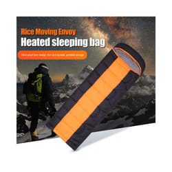 Type-C USB Electric Heated Cushion 3-Level Temperature 5V Heating Cushion Winter Warm Portable for Travel Hiking for Backpacking