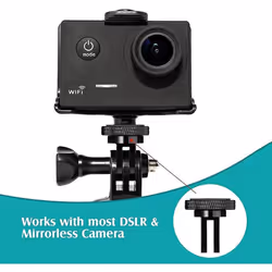 Camera Tripod Mount Adapter 2-Piece for GoPro Hero Insta360 ONE X2