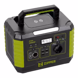 Zipper ZI-PS1000, Lithium-Ion (Li-Ion), AC, Cigar lighter, DC, Solar, 999 Wh, Quick Charge 3.0, 1000 W, 230 W